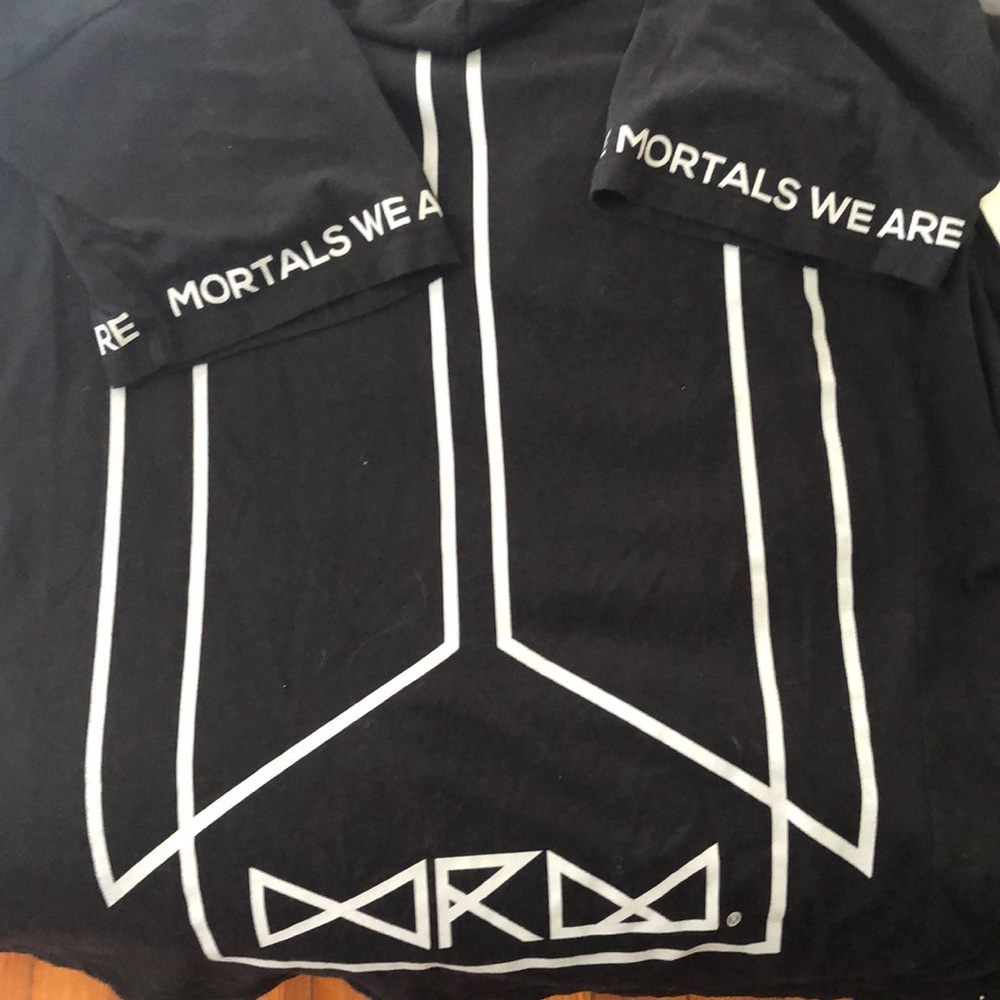 We are Mortals Hooded Cape